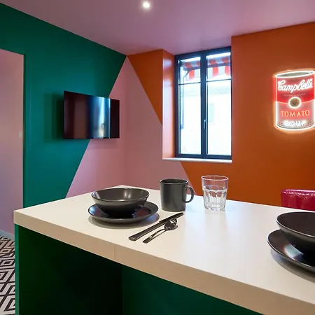 La Orange - Pop'art - Proche Cite Medievale Et Centre A Pied Apartmán Carcassonne