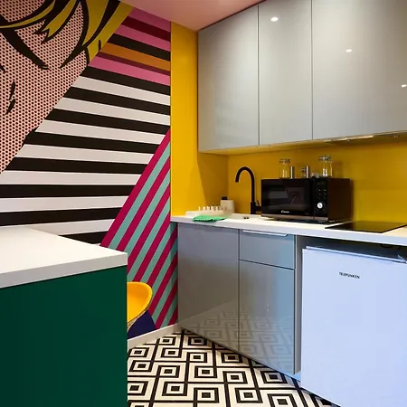 Apartmán La Orange - Pop'art - Proche Cite Medievale Et Centre A Pied Carcassonne