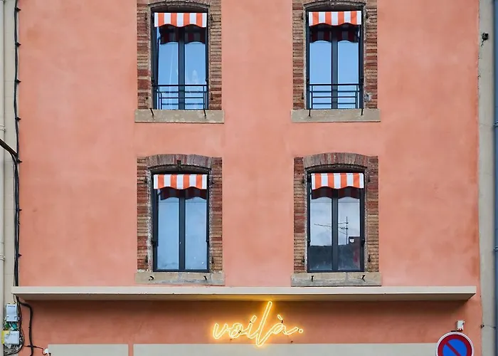 La Orange - Pop'art - Proche Cité Médiévale Et Centre à Pied Apartamento